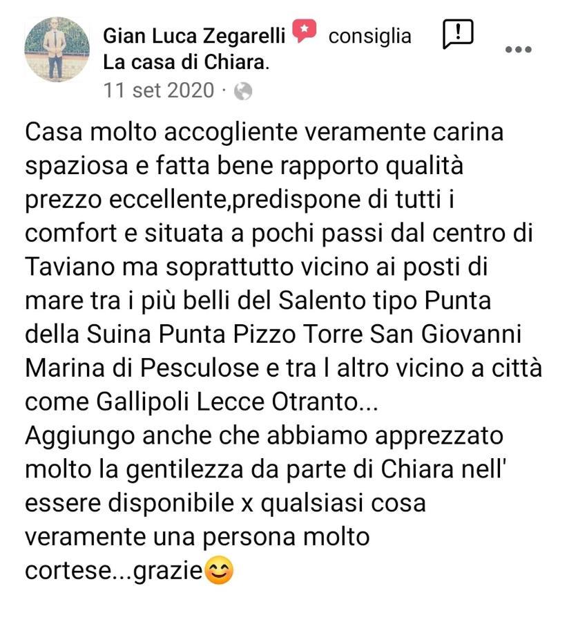 דירות טביאנו La Casa Di Chiara מראה חיצוני תמונה